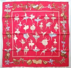 ⭐️美品⭐️ エルメス カレ90 モスリン LA DANCE ラ ダンス HERMES エルメス カレ90 La Dance バレエの踊り子 スカーフ