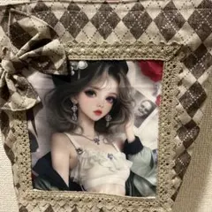 SALE】パネル生地使用女の子トート⑩ - メルカリ