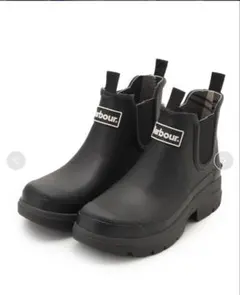 【emmixBarbour】サイドゴア レインブーツ BLK 5のサムネイル