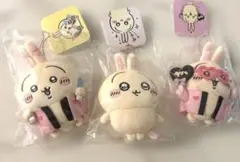 新品】ちいかわ うさぎ マスコット スッキリ目のうさぎ オタ活 3点