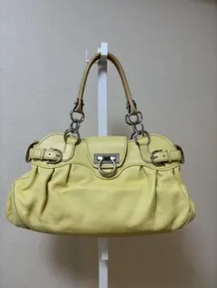 D&G Dolce&Gabbana レザー ハンドバッグ アイボリー - メルカリ