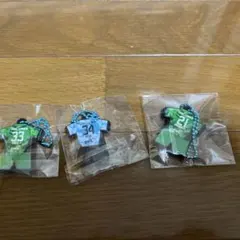 川崎フロンターレ ラバーキーホルダー 3点 イクンヒョン 長璃喜 早坂勇希