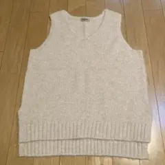 シャギーニットベスト ベスト