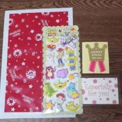 トイストーリー モチモチマシュマロシール クリスマスシールラッピング付き