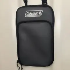 極美品コールマン Colemanミニショルダー ポーチ スマホバッグ 黒