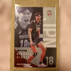 西山大翔 バレーボール 男子日本代表 トレーディングカード