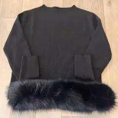 シェリエ　sheller FOXファーニット FOX fur gilet – shéller / シェリエ