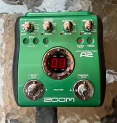 室内で数回使用！ZOOM A2 アコースティックギター用マルチエフェクター