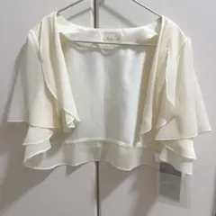 【新品/未使用】パーティー ボレロ 9号 ショール ドレス お呼ばれ 結婚式