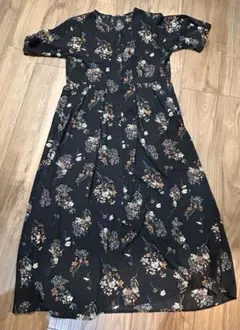 【美品】discoat 花柄 ワンピース フリーサイズ