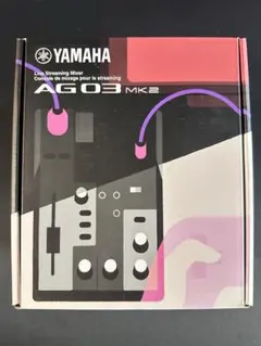 YAMAHA AG03 MK2 ライブストリーミングミキサー 本体