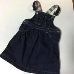 BURBERRY children 美品 92㎝ ジャンパースカート デニム