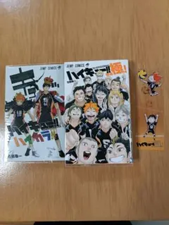 ハイキュー!! 公式カラーイラスト集 ハイカラ!! 極! セット