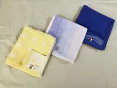 今治タオルハンカチ3枚セット　新品未使用品