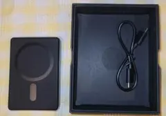 ワイヤレス充電モバイルバッテリー タイプCコネクタ