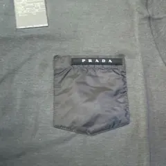 PRADA プラダ ポケットTシャツ SJN250 アスファルトグレー Mのサムネイル