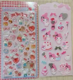 正規品　ハローキティ　ボンボンドロップシール　　ジュエル　マシュマロ　マイメロ