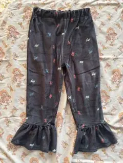 softcheese ベロアパンツ　100