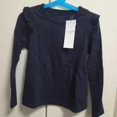 anyFAM 長袖 カットソー 120 エニィファム 新品 ネイビー