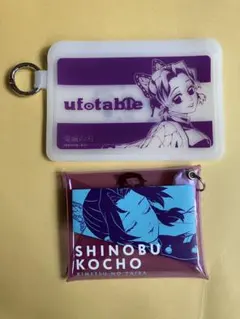 鬼滅の刃　胡蝶しのぶ　原画展　クリアポーチ　シリコンケース