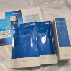 薬用マキアレイベル マイクロバブルローション 100ml＋詰め替え２点