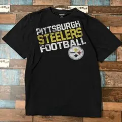 リーボック　NFL アメフト　スティーラーズ　メンズ　半袖tシャツ　黒　Lのサムネイル