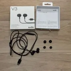 SUDIO V3 (くすみブラック) イヤホン タイプCのサムネイル