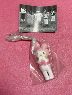 サンリオキャラクターズ　ミニチュアチャーム　ライブキャラクター　マイメロディー