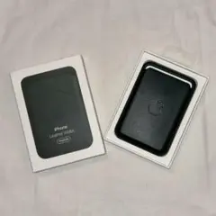iPhone Leather Wallet グリーン