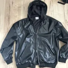 レザージャケット ダブルジップ