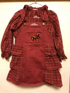 ベビーピンクハウス ジャンパースカート&ブラウス