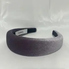 COEL ベロア カチューシャ パープル