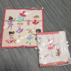 フェイラー　バレエ柄　タオルハンカチ　セット