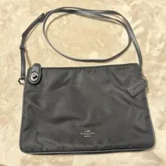美品】COACH ショルダーバッグ サコッシュ ナイロン素材 ユニセックス 
