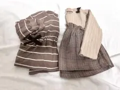 ベビー トップス 長袖トップス 2点セット　apres les cours 80