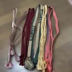 帯締め 5セット 房付き