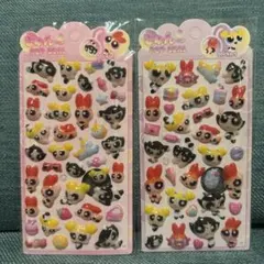 パワーパフガールズ　ぷくぷく　シール