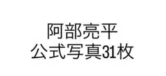 阿部亮平 公式写真 31枚セット