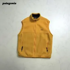 【極美品】90s パタゴニア シンチラ ベスト フリース イエロー L