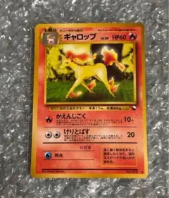 ポケモンカード　ポケカ　旧裏面　旧裏　ギャロップ