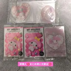 マイメロディ アクリルスタンド&カード 4個セット