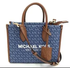 MICHAEL KORS デニムブルー ショルダーバッグ