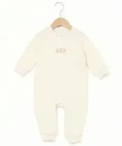 GAP ボアロンパース オフホワイト　0-3month