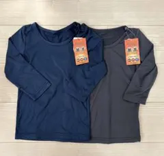 新品未使用　長袖肌着　2枚セット 120cm