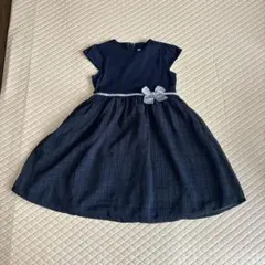 ネイビー ワンピース　petit main