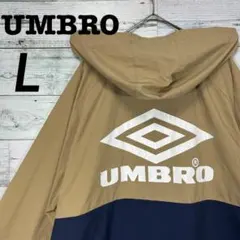 90s UMBRO アンブロ アノラックナイロンジャケット バックロゴ入り