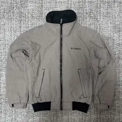 美品 Columbia ブルゾン 千鳥格子柄 チェック ジップアップ ジャケット