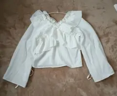 ブラウス フリル