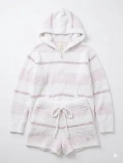 gelato pique ボーダーパーカー＆ショートパンツSET