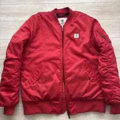 レッド MA-1 フライトジャケット